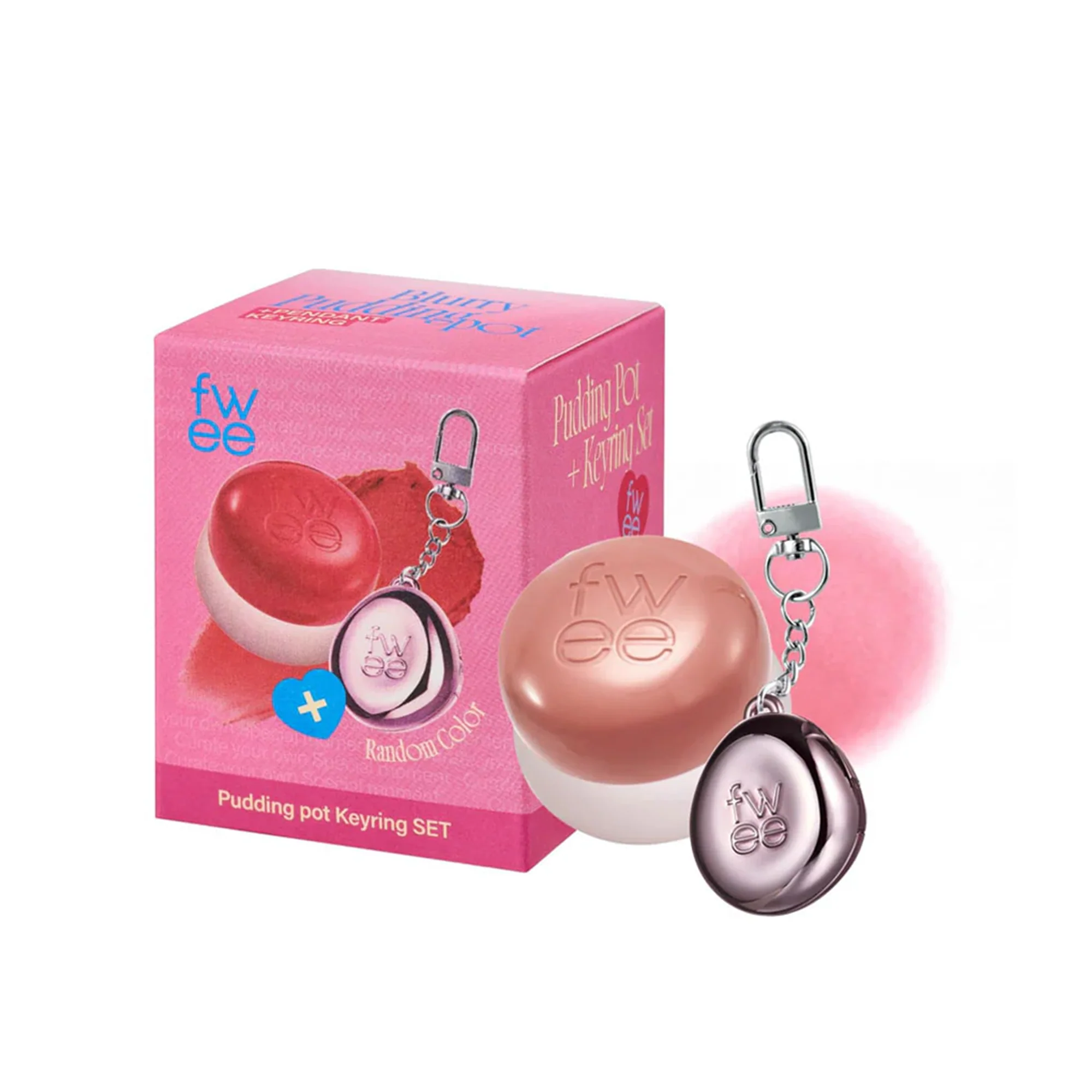[Special Sale] Lip & Cheek Blurry Pudding Pot - 35 Options (5g) + Pendant Keyring - Image 5