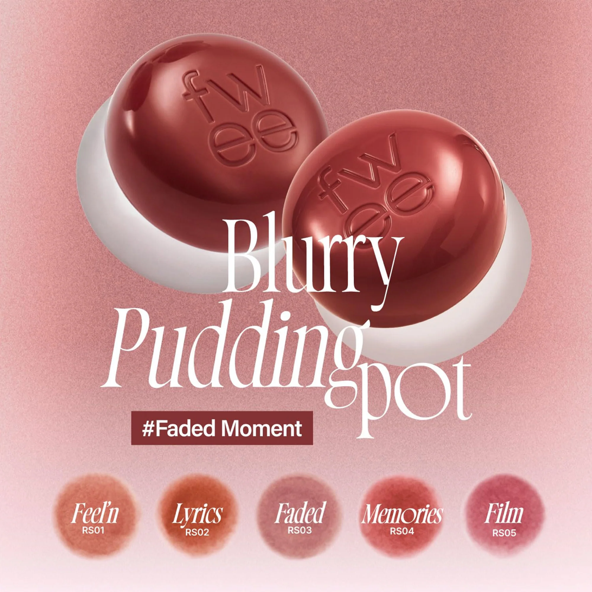 Lip & Cheek Blurry Pudding Pot - 35 Options (5g) - Image 11