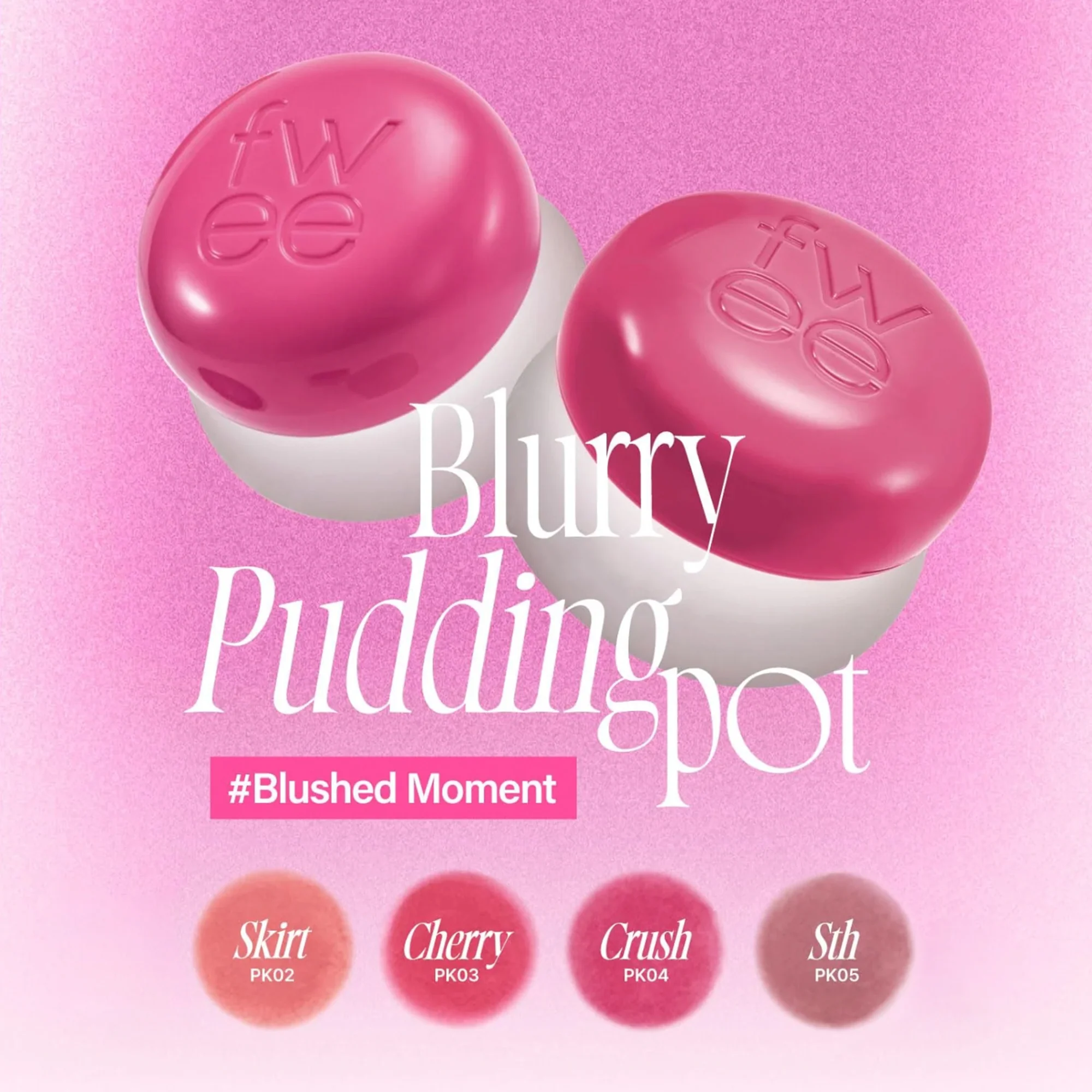 Lip & Cheek Blurry Pudding Pot - 35 Options (5g) - Image 9